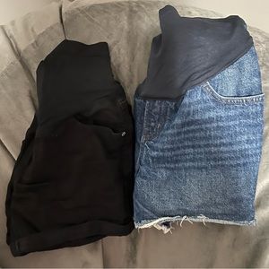 Maternity Old Navy Denim Shorts Size 6